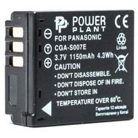 Аккумулятор PowerPlant Panasonic S007 (DV00DV1147)