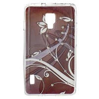 Чехол для моб. телефона для LG Optimus P713 (Brown) Cristall PU Drobak (211588)
