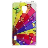 Чехол для моб. телефона для LG Optimus P713 (Rainbow) Cristall PU Drobak (211587)