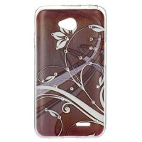 Чехол для моб. телефона для LG L70 Dual (D325) (Brown) Cristall PU Drobak (211596)