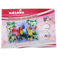 Набор для творчества Идейка Попугайчики 25х35 см (7116)