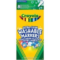 Набор для творчества Crayola 8 тонких смывающихся фломастеров (58-8330)