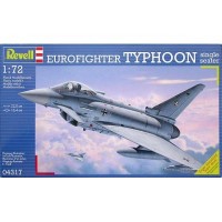Сборная модель Revell Самолет Eurofighter Typhoon single seater 1:72 (4317)
