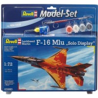 Сборная модель Revell Самолет F-16 Mlu Solo Display 1:72 (63980)