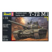 Сборная модель Revell Танк (1979г.СССР) T-72 M1 1:72 (3149)