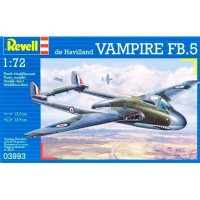 Сборная модель Revell Самолет Vampire Mk.I RAF 1:72 (3993)