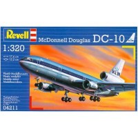 Сборная модель Revell Самолет McDonell Douglas DC-10 KLM 1:320 (4211)