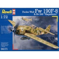 Сборная модель Revell Самолет Focke Wulf 190 F-8 & Bv 246 Hagelkorn 1:72 (4171)