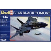 Сборная модель Revell Самолет F14A Tomcat Black Bunny 1:144 (4029)