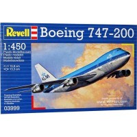 Сборная модель Revell Самолет Boeing 747-200 Jumbo Jet 1:450 (3999)