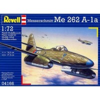 Сборная модель Revell Реактивный истребитель Me 262 A1a 1:72 (4166)