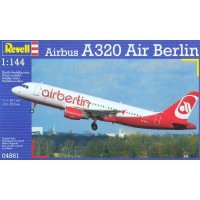 Сборная модель Revell Пассажирский самолет Airbus A320 AirBerlin 1:144 (4861)