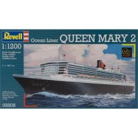 Сборная модель Revell Пароход-люкс Queen Mary 2 1:1200 (5808)