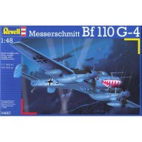 Сборная модель Revell Ночного истребитель Bf 110 G-4 Nightfighter 1:48 (4857)