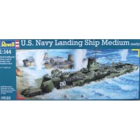 Сборная модель Revell Десантный корабль U.S. Navy Landing Ship Medium 1:144 (5123)