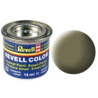 Аксессуары для сборных моделей Revell Краска светло-оливковая матовая light olive mat 14ml (32145)