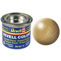 Аксессуары для сборных моделей Revell Краска золотистая металлик gold metallic 14ml (32194)