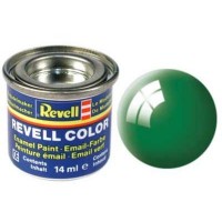 Аксессуары для сборных моделей Revell Краска изумрудно-зеленая глянцевая emerald green gloss 14ml (32161)