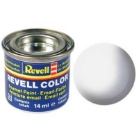 Аксессуары для сборных моделей Revell Краска белая матовая white mat 14ml (32105)
