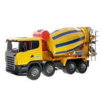 Спецтехника Bruder Бетономешалка Scania М1:16 (3554)