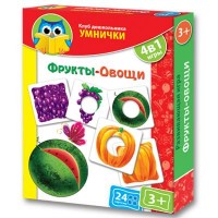 Настольная игра Vladi Toys Фрукты-овощи (рус.) (VT1306-06-2)