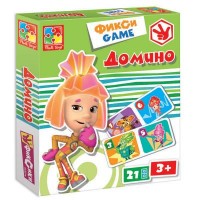 Настольная игра Vladi Toys Фиксики домино (рус. язык) (VT2107-01-2)
