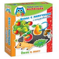 Настольная игра Vladi Toys Ежик шнуровочка-липучка (рус. язык) (VT1307-03-2)