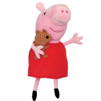 Мягкая игрушка PEPPA Пеппа с игрушкой (20 см) (25087)