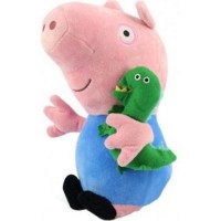 Мягкая игрушка PEPPA Джордж с игрушкой (20 см) (25088)