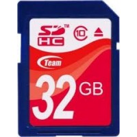 Карта памяти 32 Gb SDHC, Team (TG032G0SD28X / TSDHC32GCL1001 / TG032G0SD2)