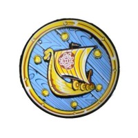 Игрушечное оружие Giro щит Викинг с изображением корабля (SW0011-2)
