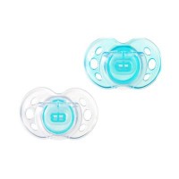 Пустышка Tommee Tippee Дышащая голубая 6-18 мес. 2 шт (43336063-3)