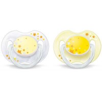 Пустышка Philips AVENT Classic Ночная, 2 шт (SCF176/18)