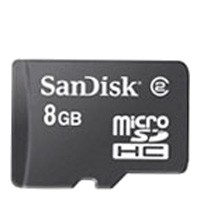Карта памяти 8 Gb microSD Sandisk SDHC Class2 (без адаптера)