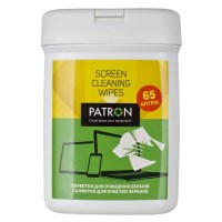 Салфетки PATRON для TFT/LCD/LED/Plasma 65шт (F4-004)
