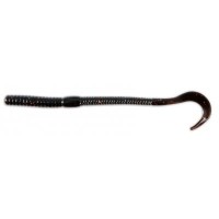 Силикон съедобный Lineaeffe Take Fatal Attractors Worm (червь) 14см black with glitt (5610803)