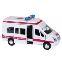 Машина Bburago FORD TRANSIT РЕАНИМАЦИЯ (SB-13-02-1)