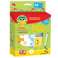 Настольная игра Vladi Toys Пиши и вытирай (рус. язык) (VT1305-03-2)