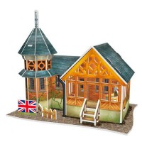 Конструктор CubicFun Англия Вилла (W3107h)