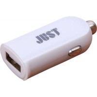 Зарядное устройство JUST Me2 USB Car Charger (2.4A/12W, 1*USB) (CCHRGR-M2-WHT)