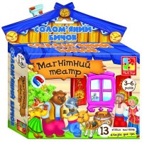 Настольная игра Vladi Toys Магнитный театр Бычок - смоляной бочок (VT3206-15)