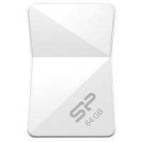 USB флеш накопитель Silicon Power 64Gb Touch T08 White USB 2.0 (SP064GBUF2T08V1W)