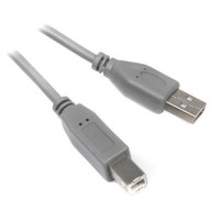 Кабель USB 2.0 - 1.8 м Maxxter U-AMBM-6G USB2.0 AM/BM, серый