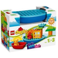 Конструктор LEGO Лодка и веселые кубики для малышей (10567)