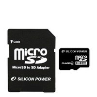 Карта памяти 32 Gb microSDHC, Silicon Power (SP032GBSTH004V10-SP)