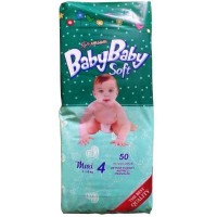Подгузник BabyBaby Soft Premium Maxi 4 (7-18 кг) 50 шт (8588004865563)