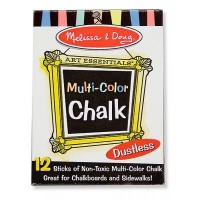 Набор для творчества Melissa&Doug Набор мелков 12 шт (MD14130)