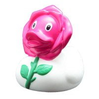 Игрушка для ванной LiLaLu Утка Роза (L1860)