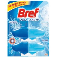 Туалетный блок Bref Duo-Aktiv Океан 2 запаски х 50 мл (9000101006476)