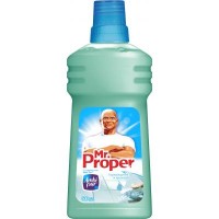 Моющая жидкость для уборки Mr. Proper для полов и стен Горный ручей и прохлада 500 мл (5410076978434)